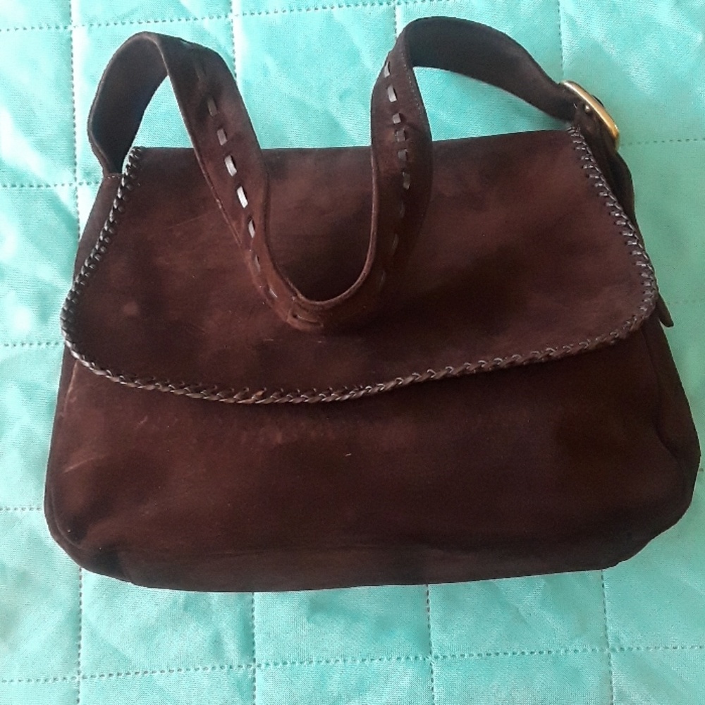 Eddie Bouer Suede handbag